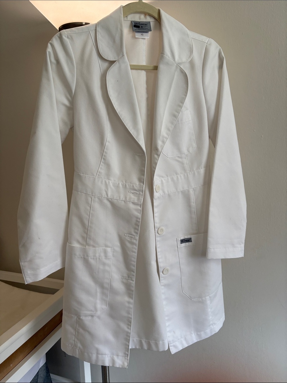 Grey's Anatomy White Women's Medical Blazer Jacket